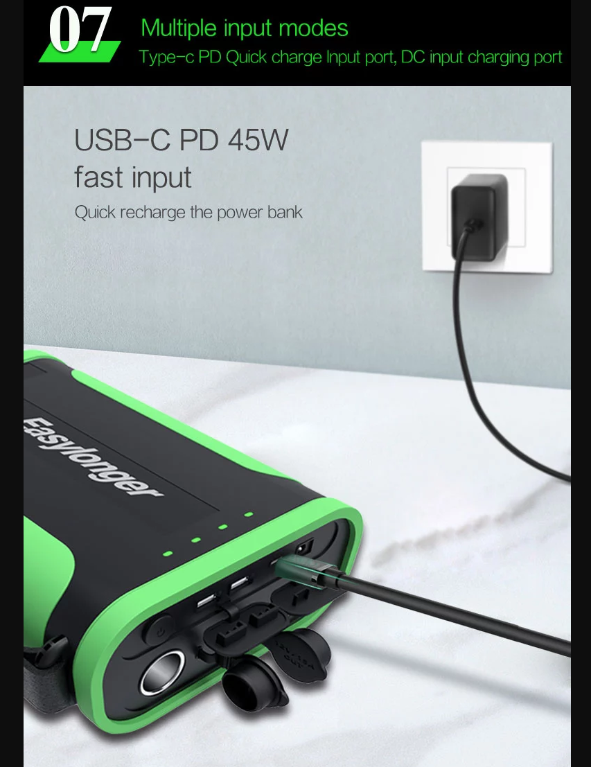 Outdoor Power Bank 96000mah