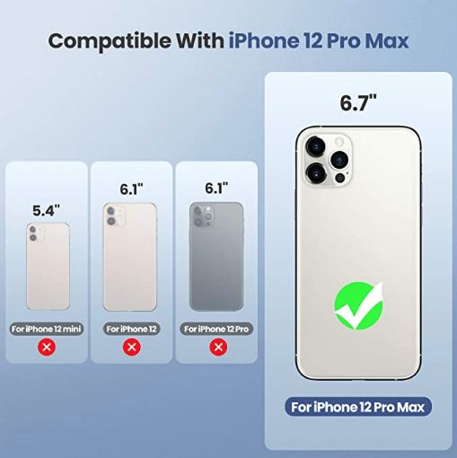 iPhone 12 Pro Max Battery Case 4800mAh – Black | Aus Power Banks