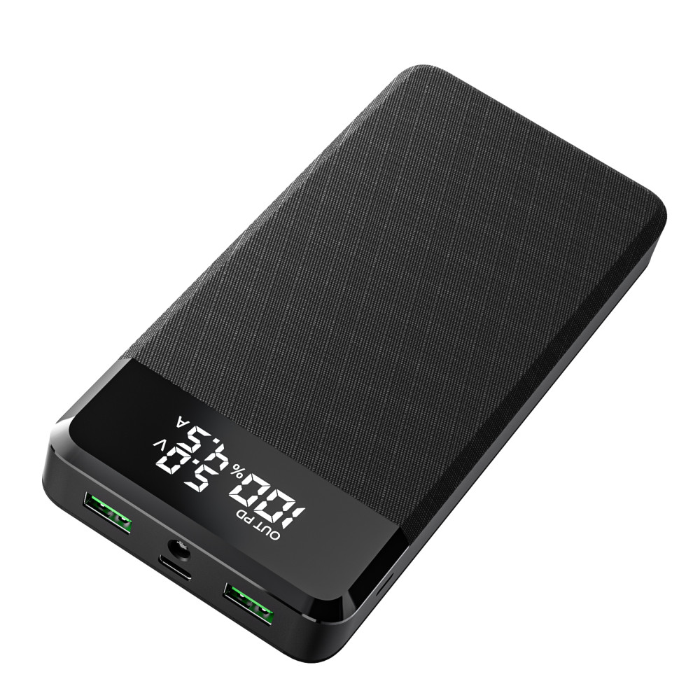 20,000mAh 45W PD USB-C Power Bank with Flashlight