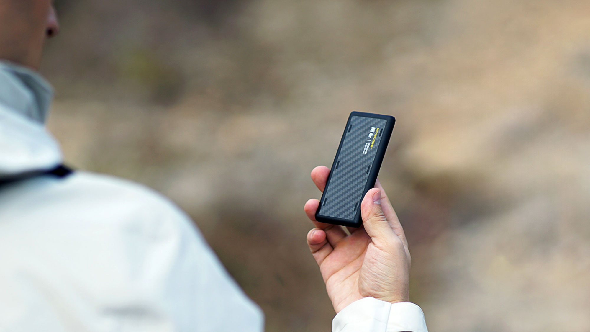 Nitecore NB Air In Hand