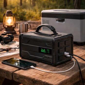 GP70 120,000mAh High-Capacity Portable CPAP Power Pack - Black