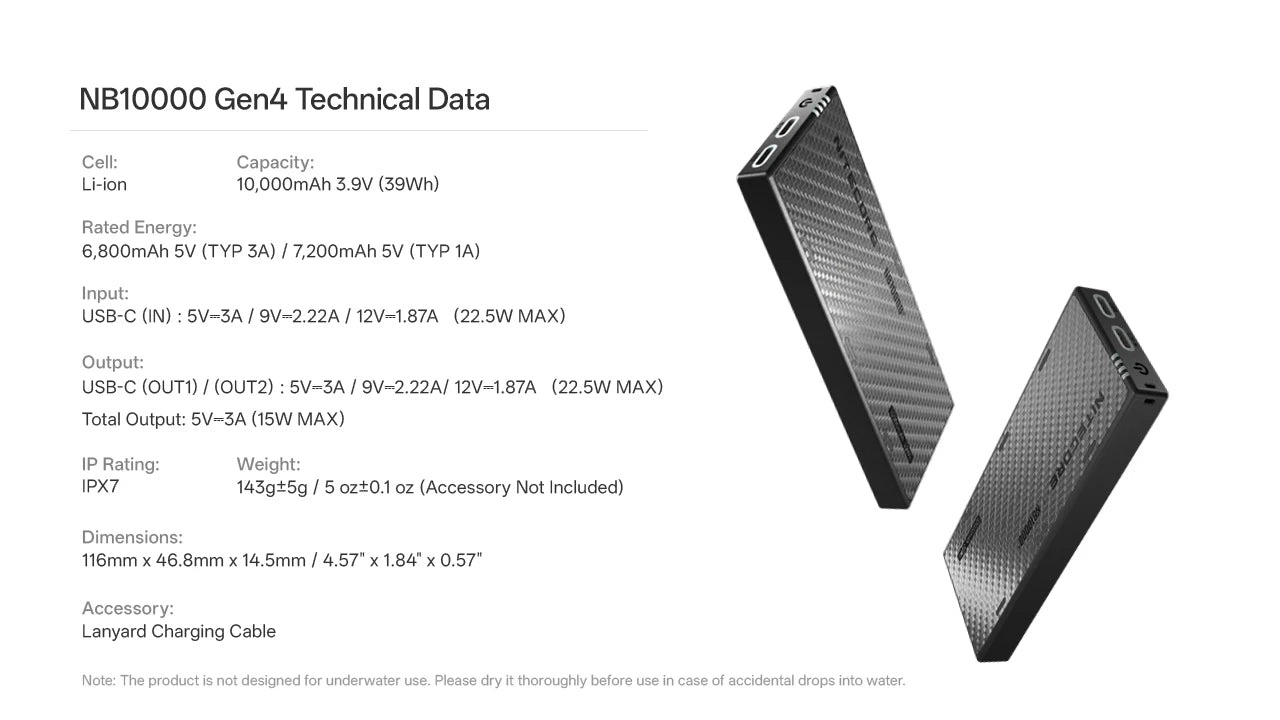 Nitecore NB10000 Gen4 - Image 18